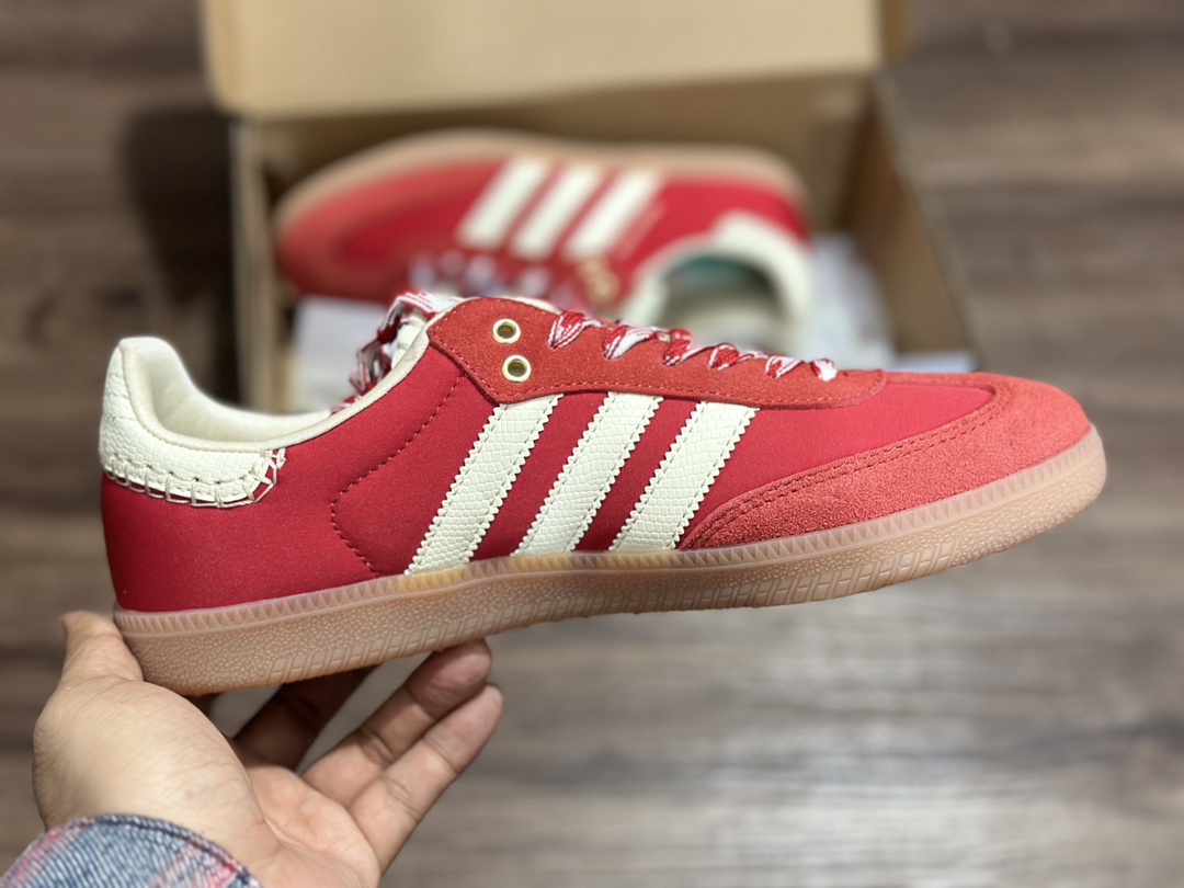 160 Wales Bonner x adidas Samba 复古桑巴板鞋 GY6612