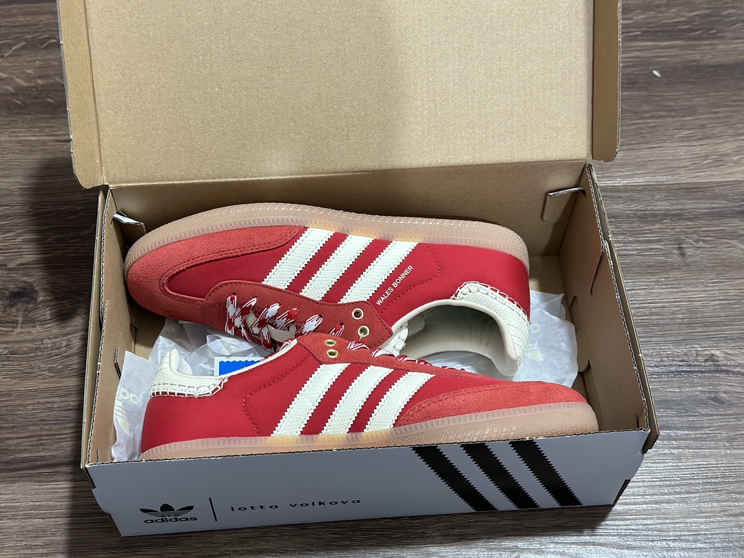 160 Wales Bonner x adidas Samba 复古桑巴板鞋 GY6612