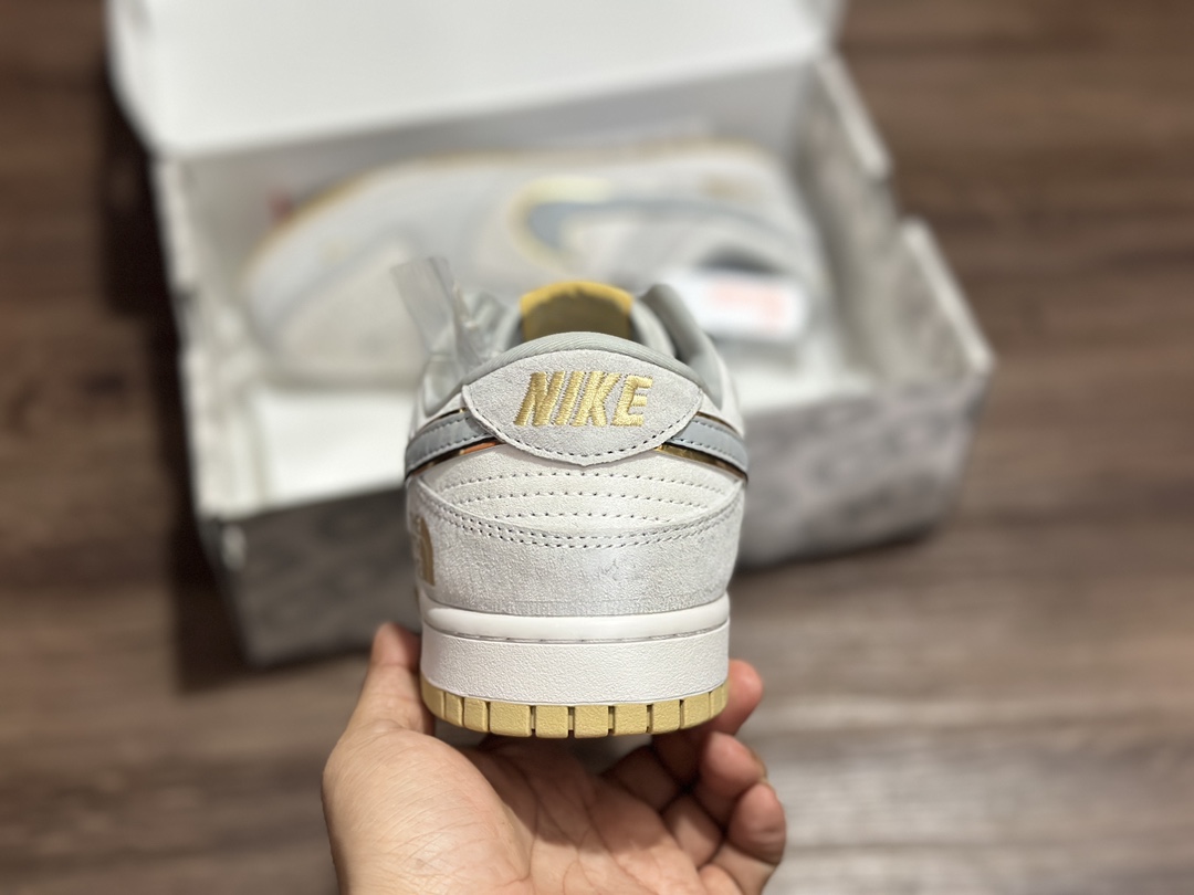 280 NIKE SB Dunk Low 双勾 LV 白灰蓝低帮休闲运动鞋 DQ1098-337