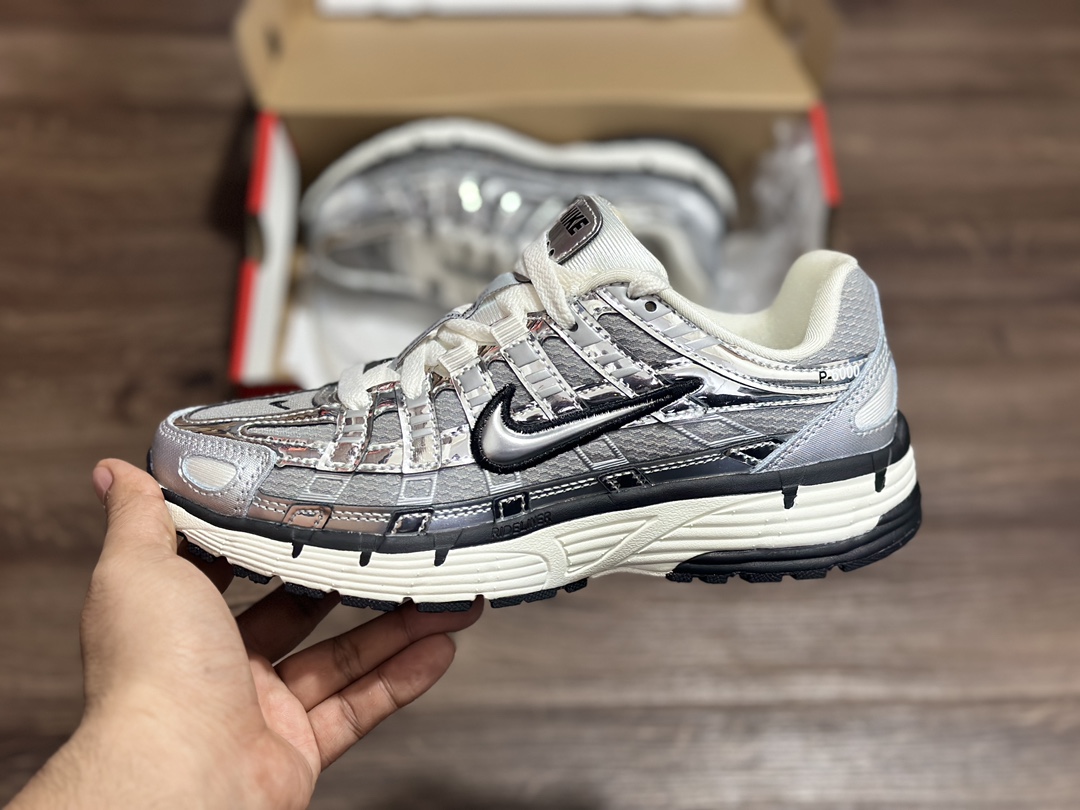 220 Nike Initiator Running P-6000 银色耐克INS 超火复古老爹跑鞋 CN0149-001