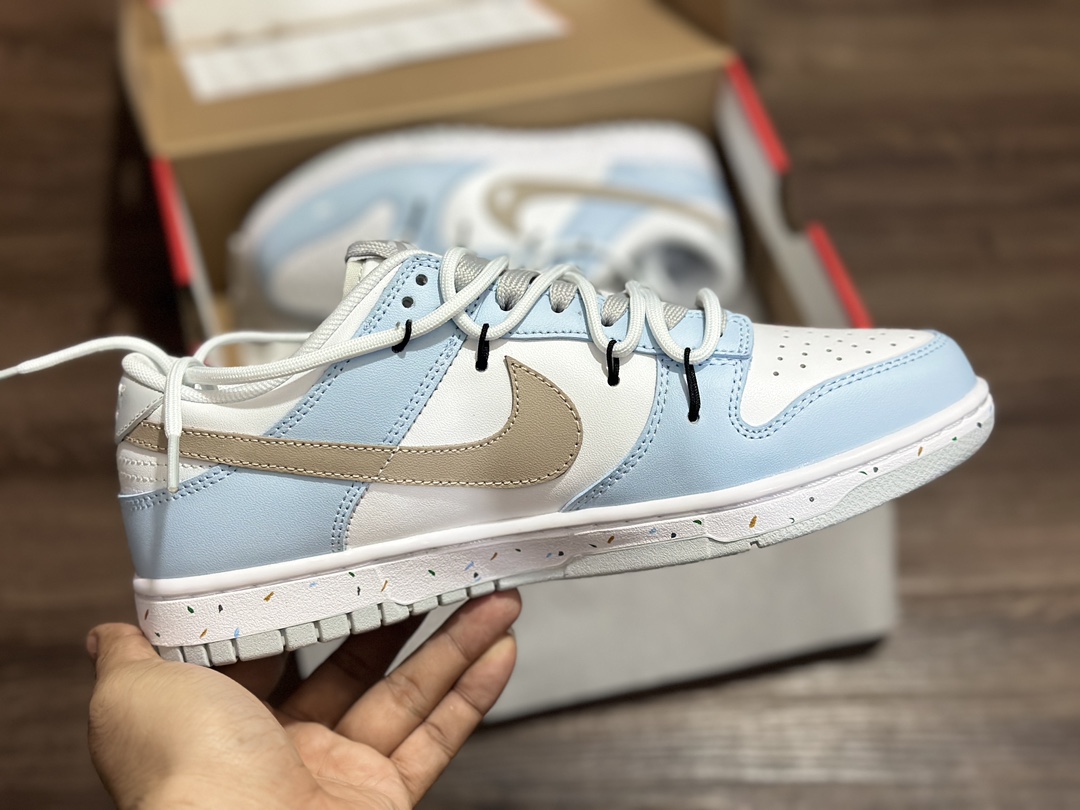 260 NIKE SB Dunk Low 白蓝绑带 低帮休闲运动鞋 DV0831-101