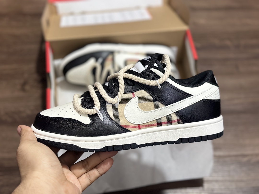 260 NIKE SB Dunk Low 绑带 低帮休闲运动鞋 DD1391-100