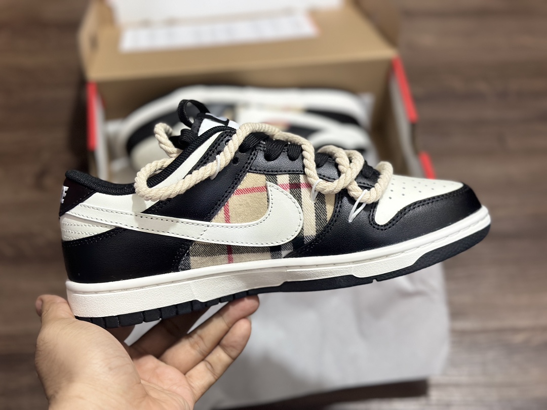 260 NIKE SB Dunk Low 绑带 低帮休闲运动鞋 DD1391-100