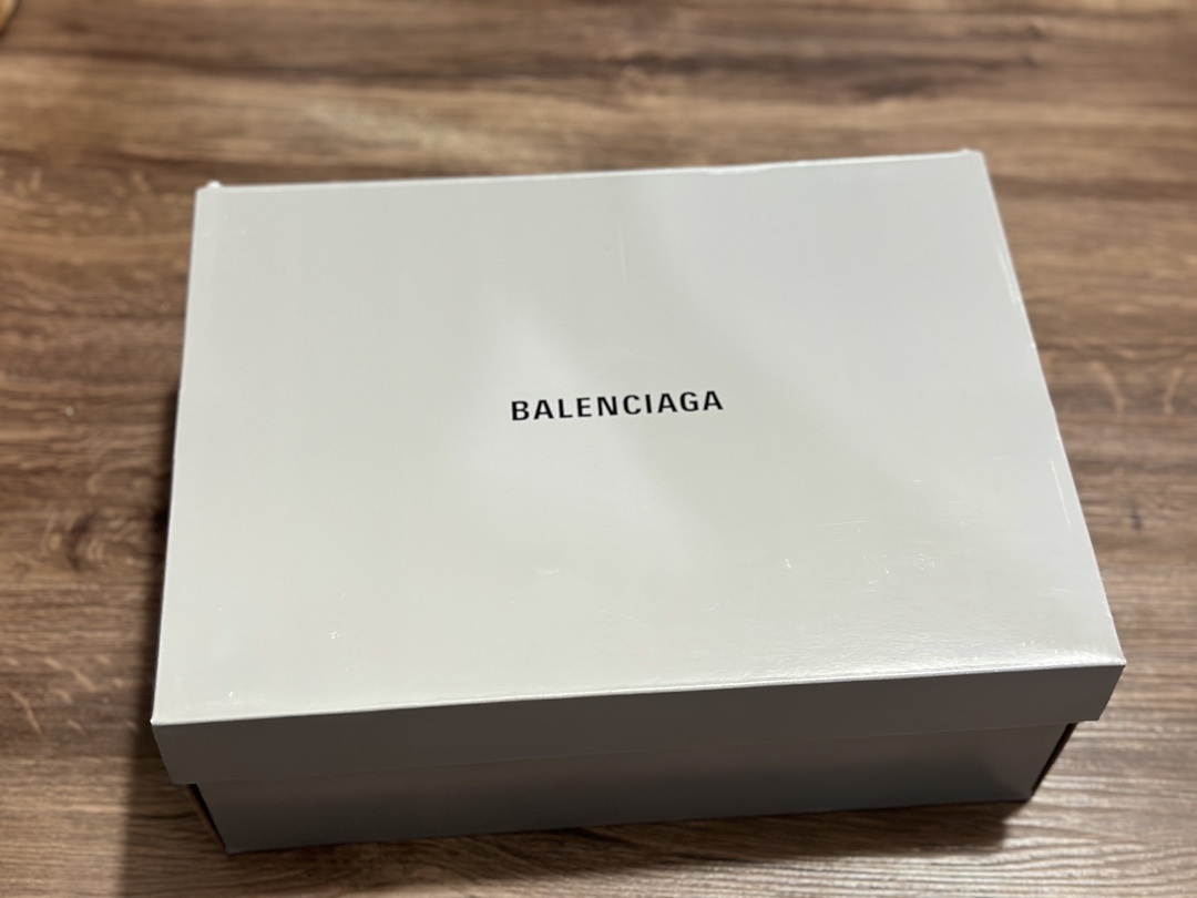 360 Balenciaga/巴黎世家 1.0 初代 复古老爹鞋/米白 字母 涂鸦