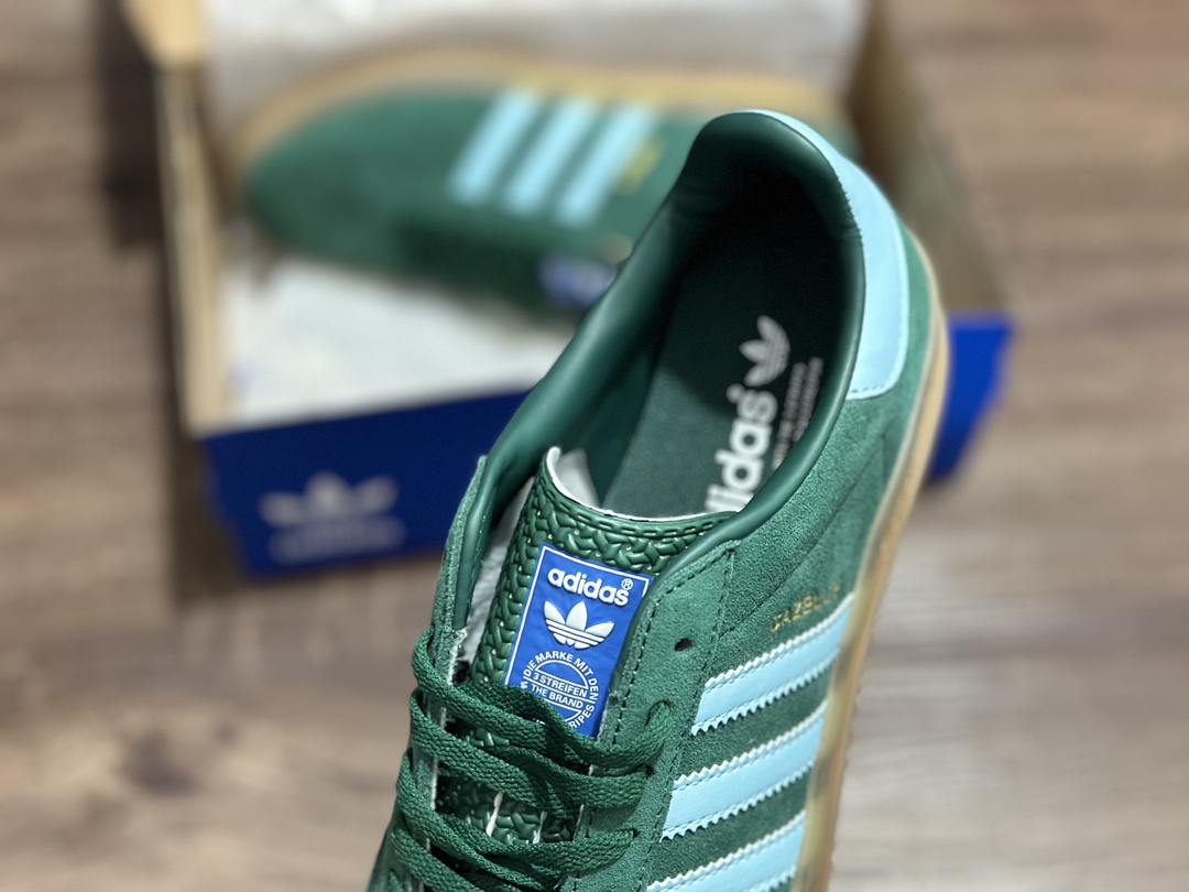 140 阿迪达斯Adidas originals Gazelle Indoor 德训低帮复古轻便休闲板鞋 IG9979