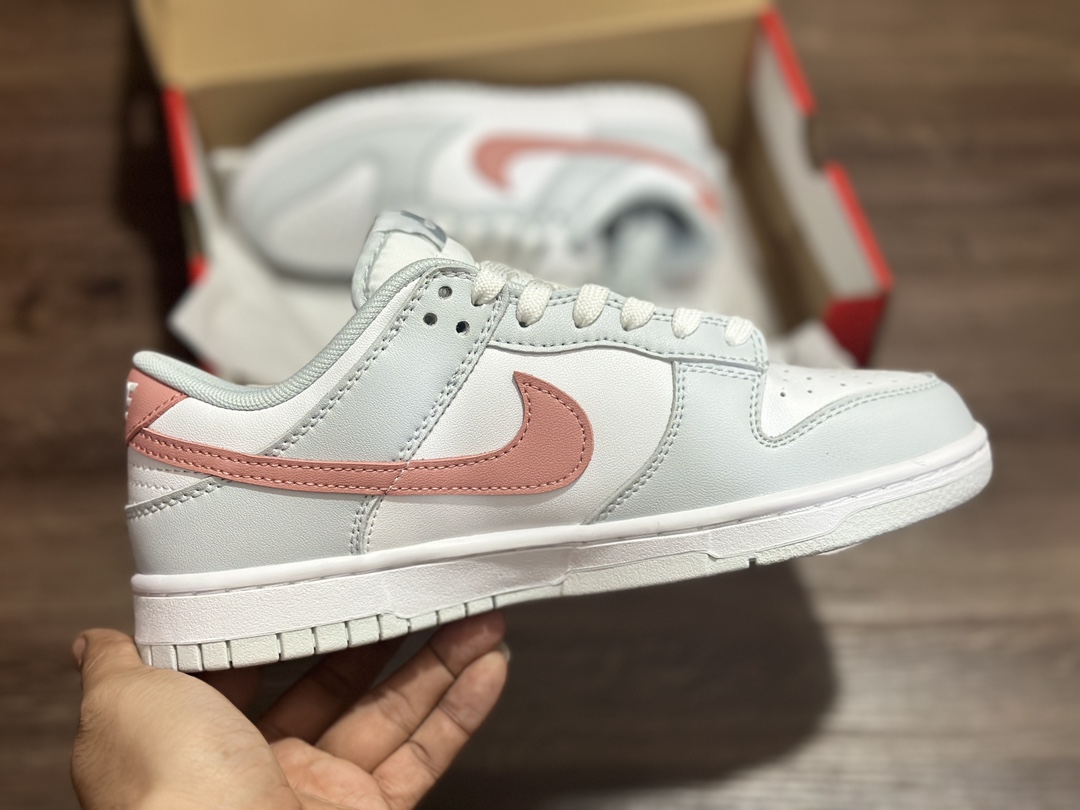 160 NIKE SB Dunk Low 灰白红勾 低帮休闲运动鞋  HF0730-160