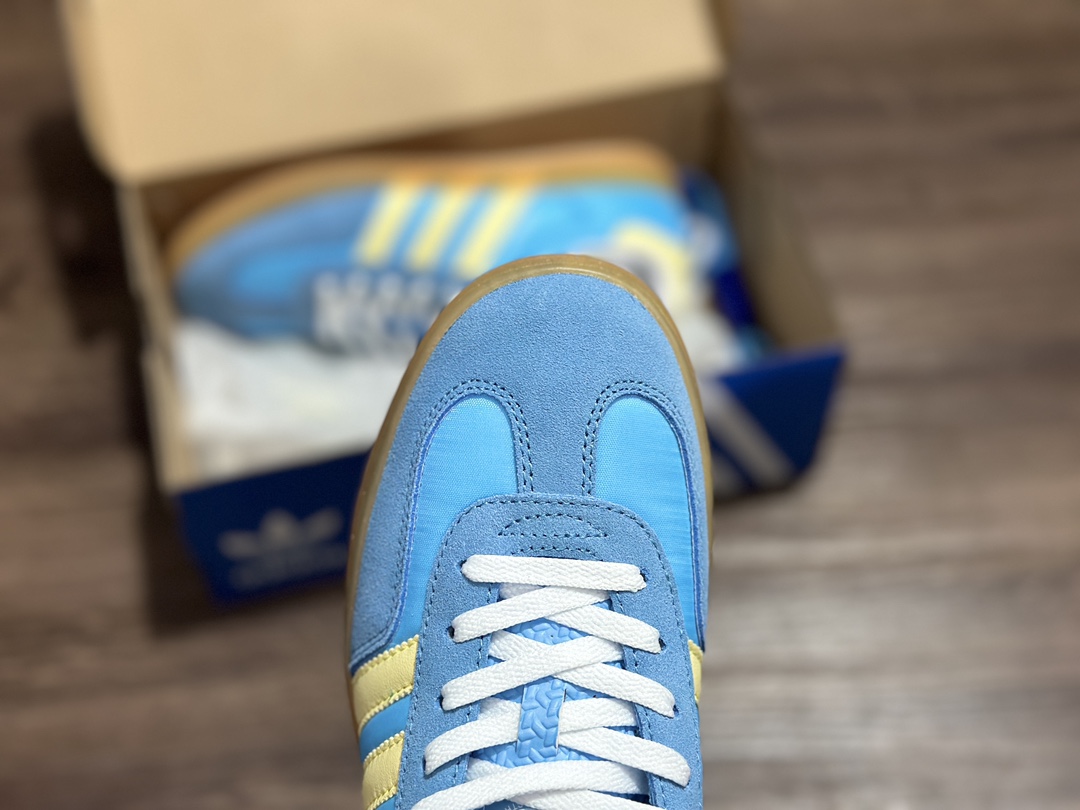 阿迪达斯Adidas originals Gazelle Indoor 德训低帮复古轻便休闲板鞋 IE2960