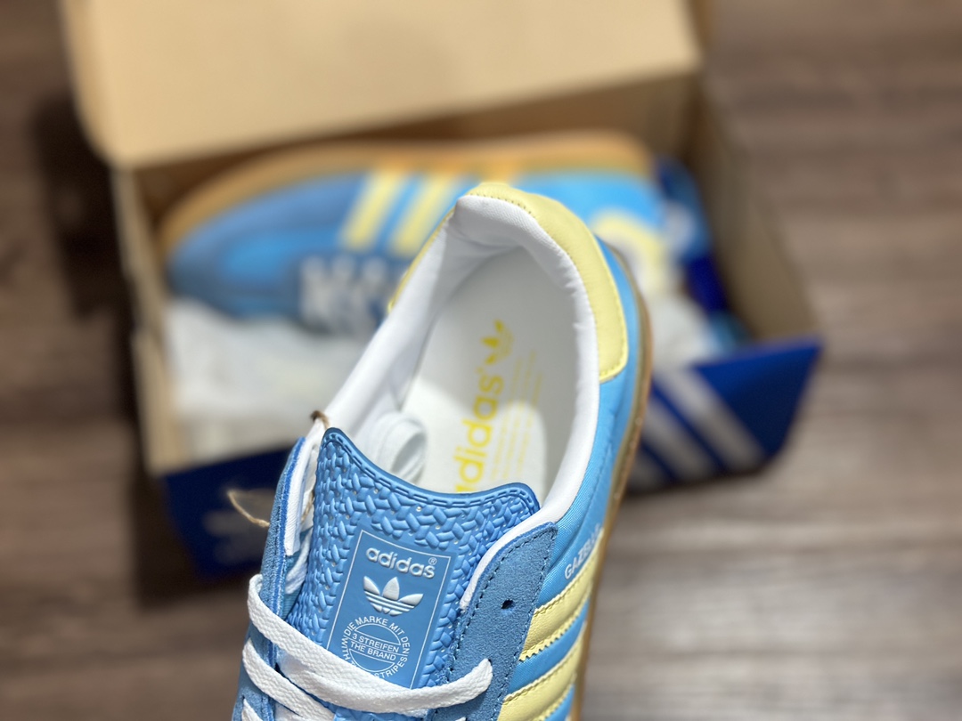 阿迪达斯Adidas originals Gazelle Indoor 德训低帮复古轻便休闲板鞋 IE2960