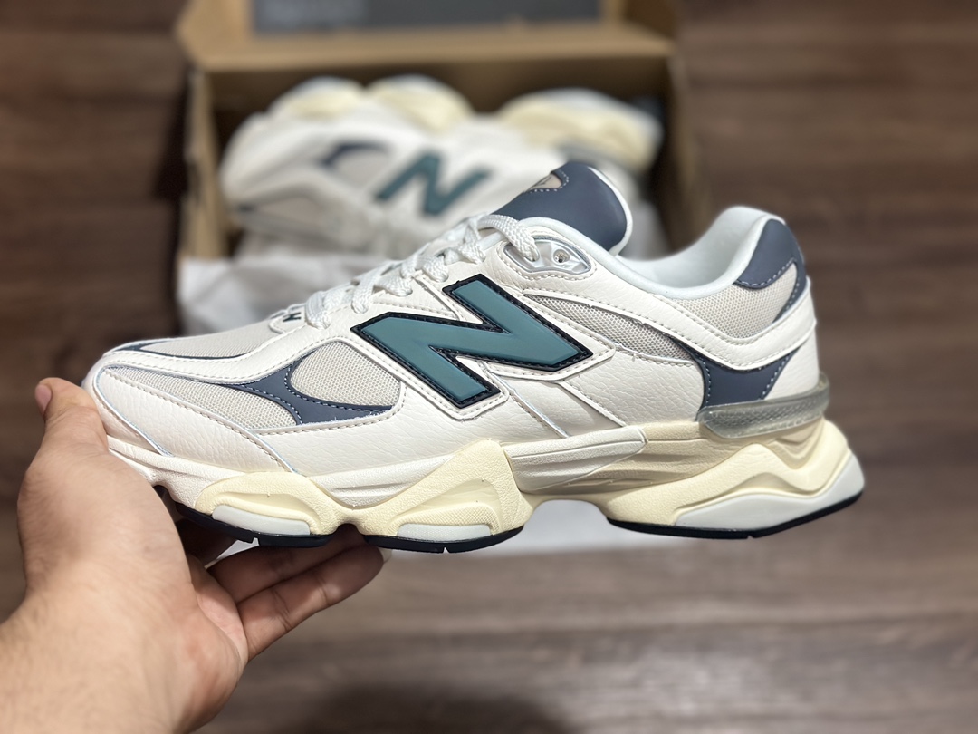 220 New Balance 新百伦 纯白 U9060ESO复古休闲慢跑鞋