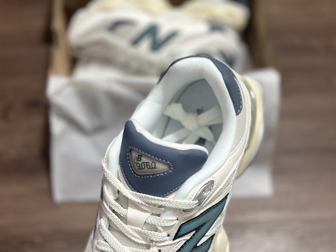 220 New Balance 新百伦 纯白 U9060ESO复古休闲慢跑鞋