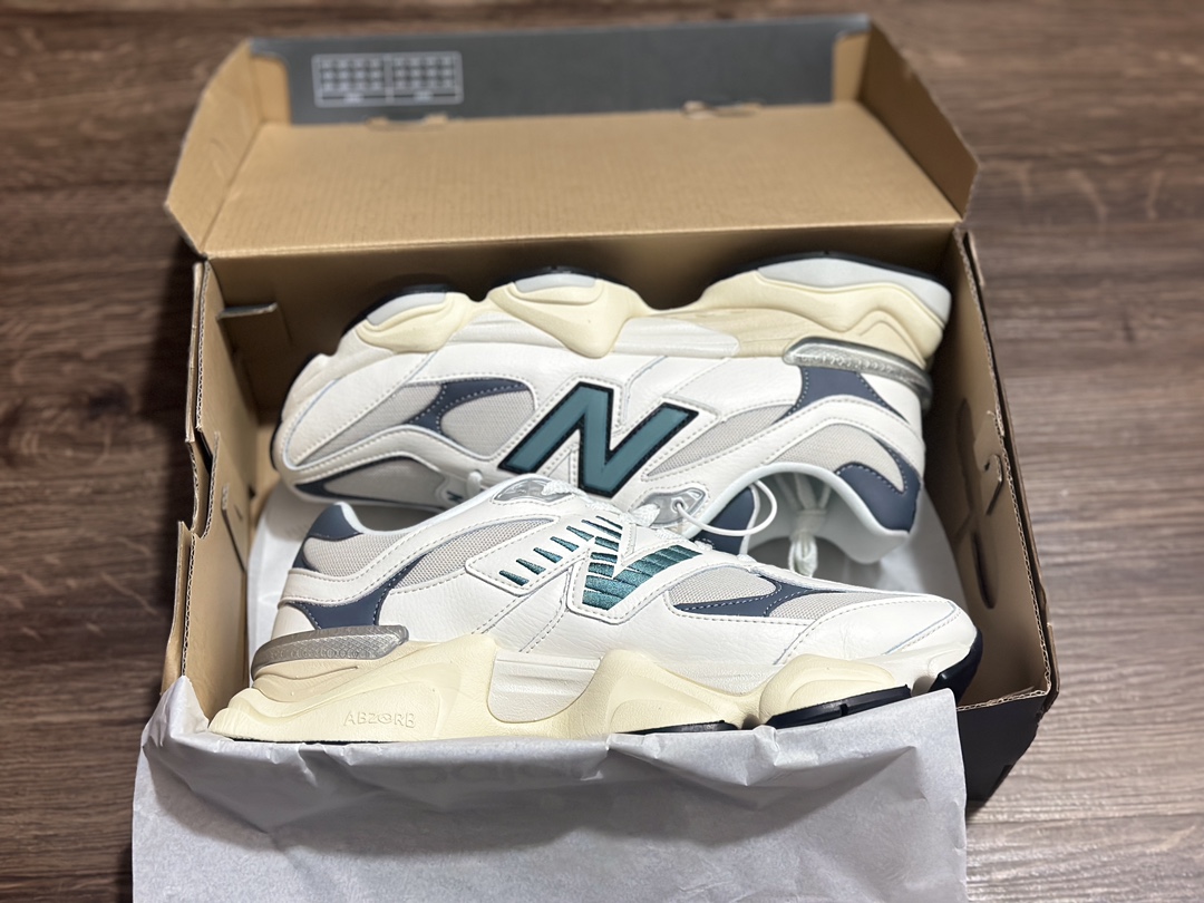 220 New Balance 新百伦 纯白 U9060ESO复古休闲慢跑鞋