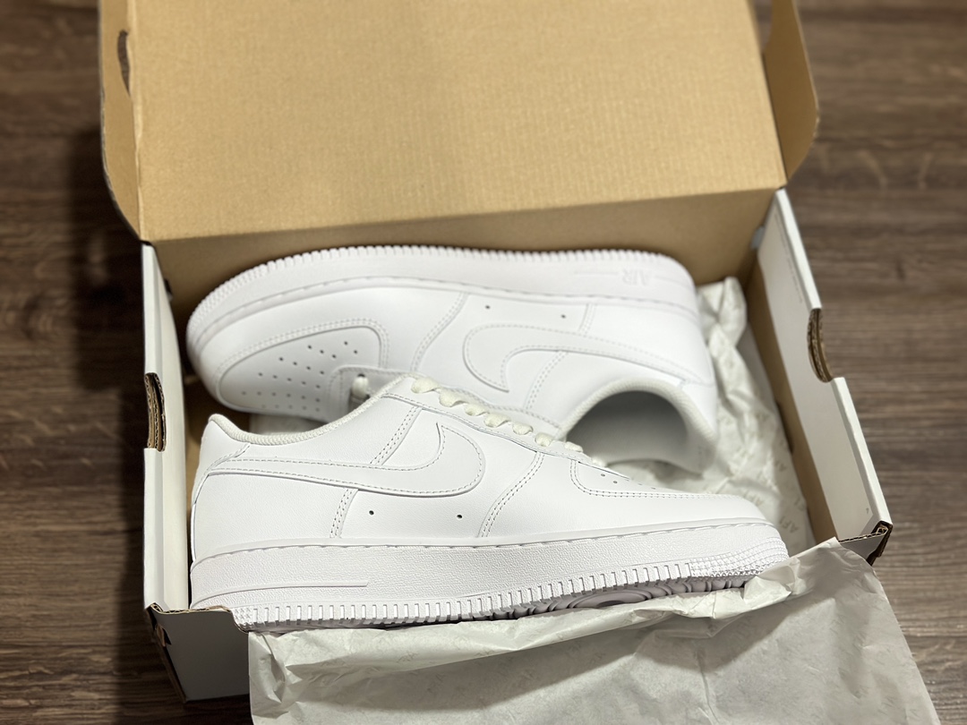 220 外贸专供 Nike Air Force 1 Low 纯白 空军一号