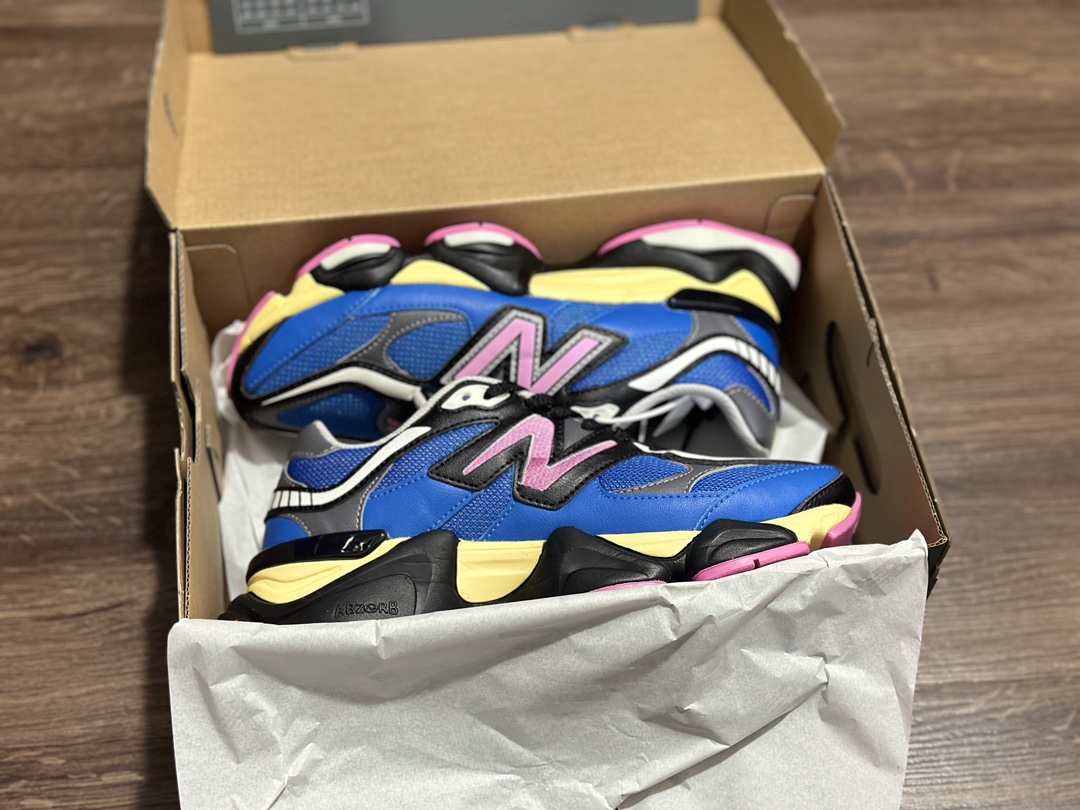 220 New Balance 新百伦 纯白 U9060BPO复古休闲慢跑鞋