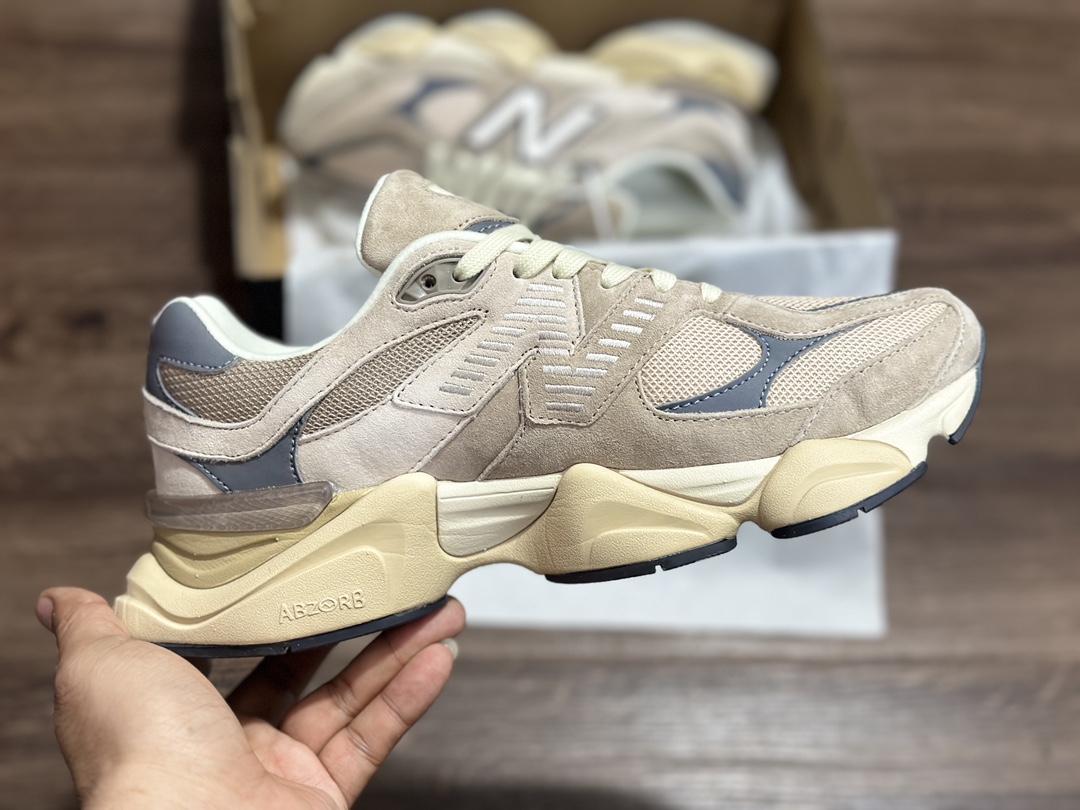 220 New Balance 新百伦 纯白 U9060EEG复古休闲慢跑鞋