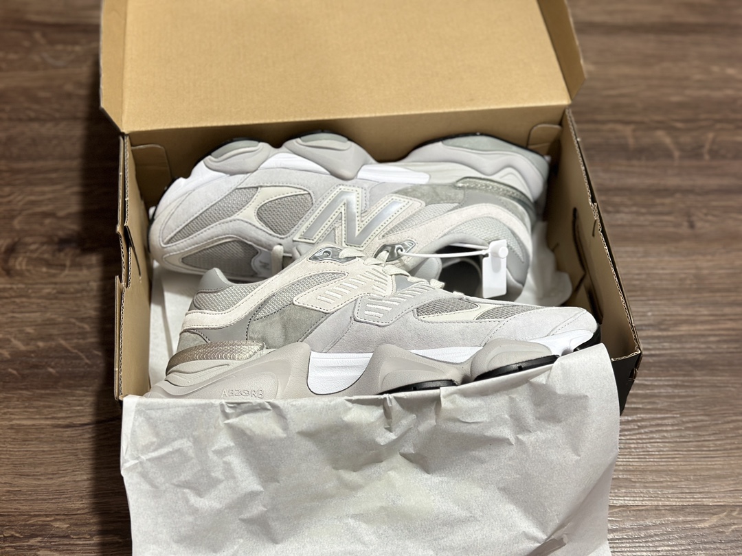 220 New Balance 新百伦 纯白 U9060JCG复古休闲慢跑鞋