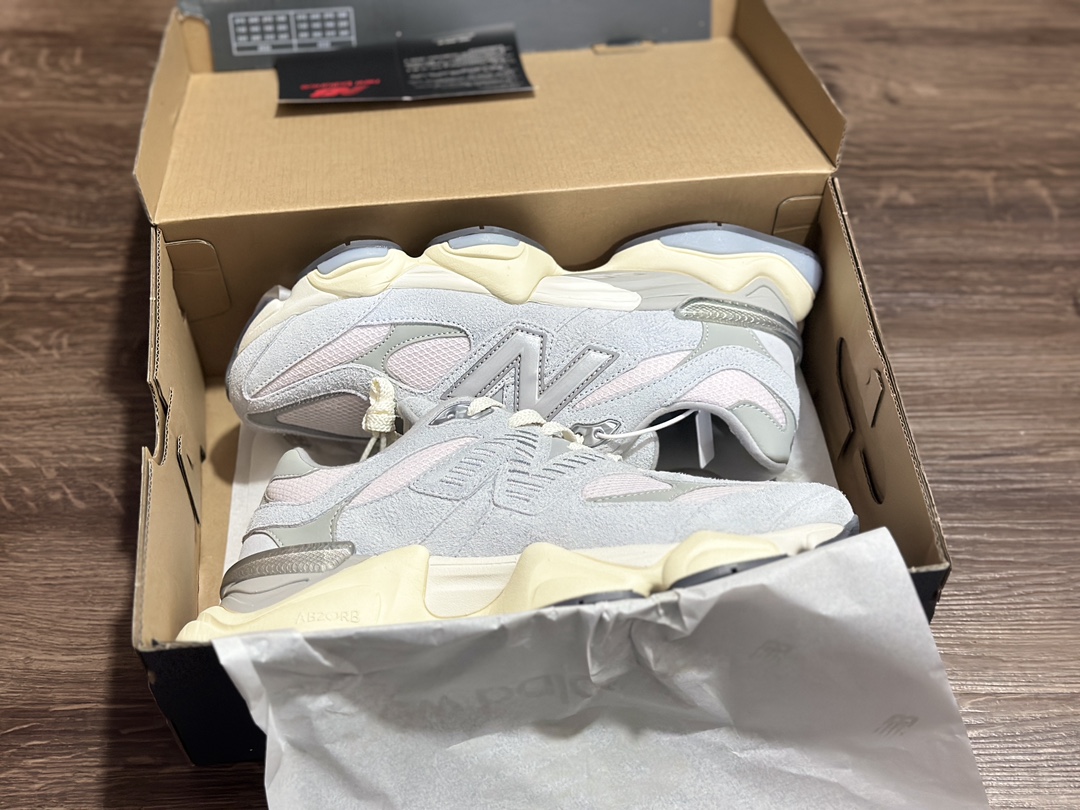 220 New Balance 新百伦 纯白 U9060SPB复古休闲慢跑鞋