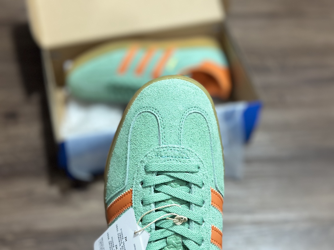 160 阿迪达斯LT Adidas originals Gazelle Indoor 德训低帮复古轻便休闲板鞋 HQ8714
