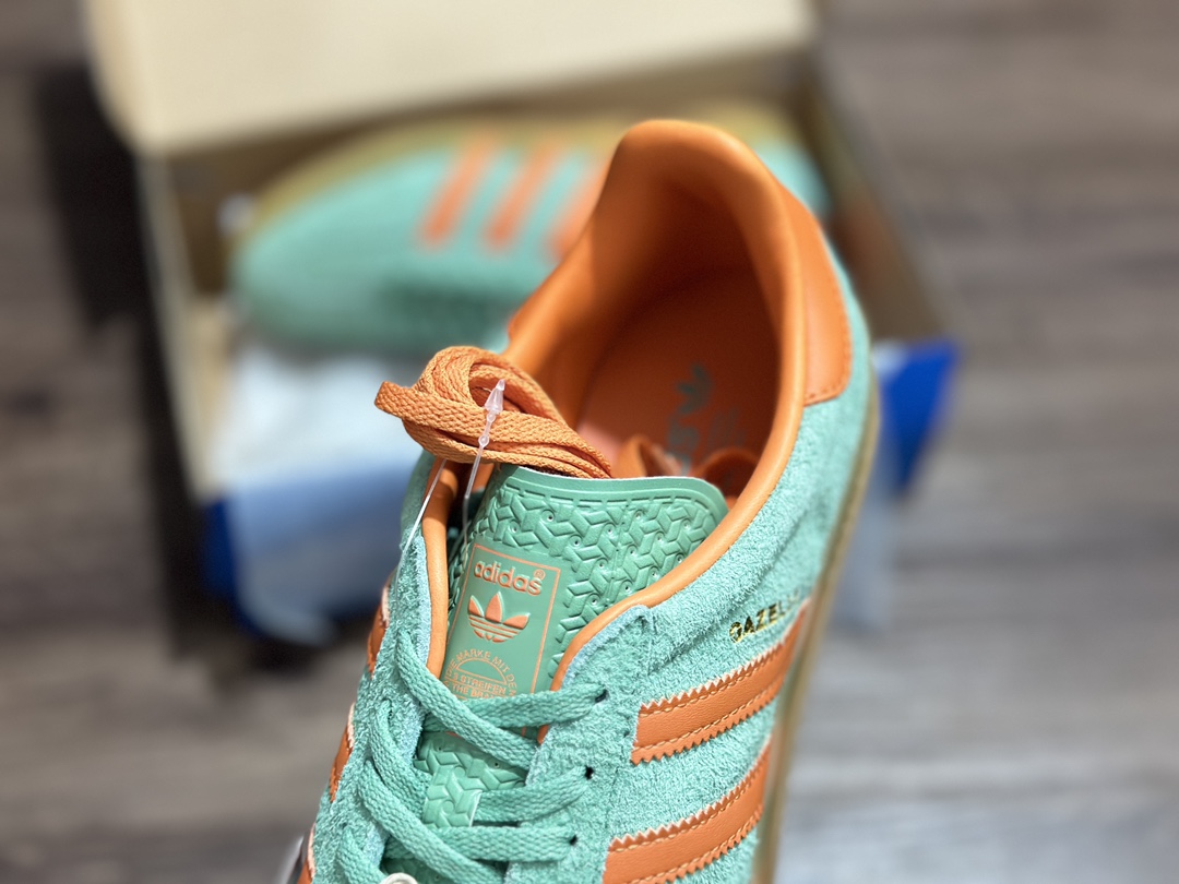 160 阿迪达斯LT Adidas originals Gazelle Indoor 德训低帮复古轻便休闲板鞋 HQ8714