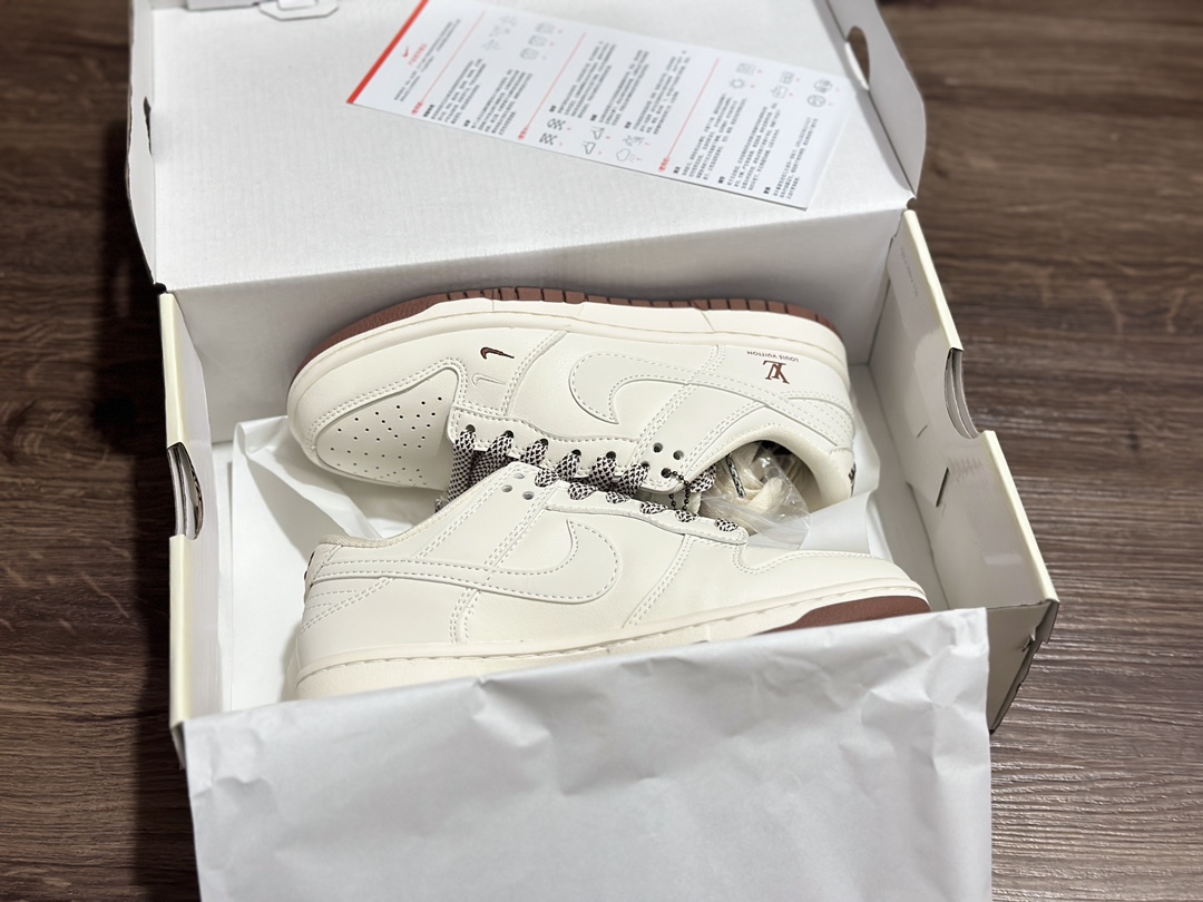 NIKE SB Dunk Low Double Hook LV Joint Low-top Casual Sports Shoes XX2025-309