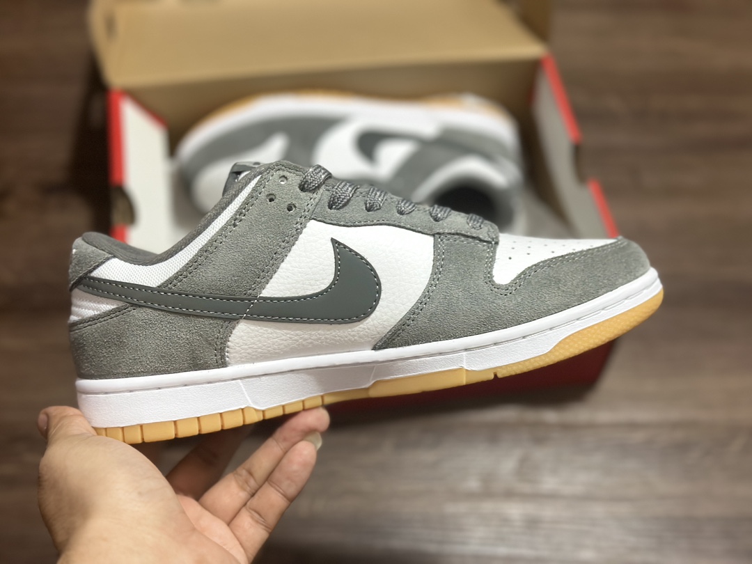 200 NIKE SB Dunk Low白灰生胶 休闲运动鞋  FV0389-100