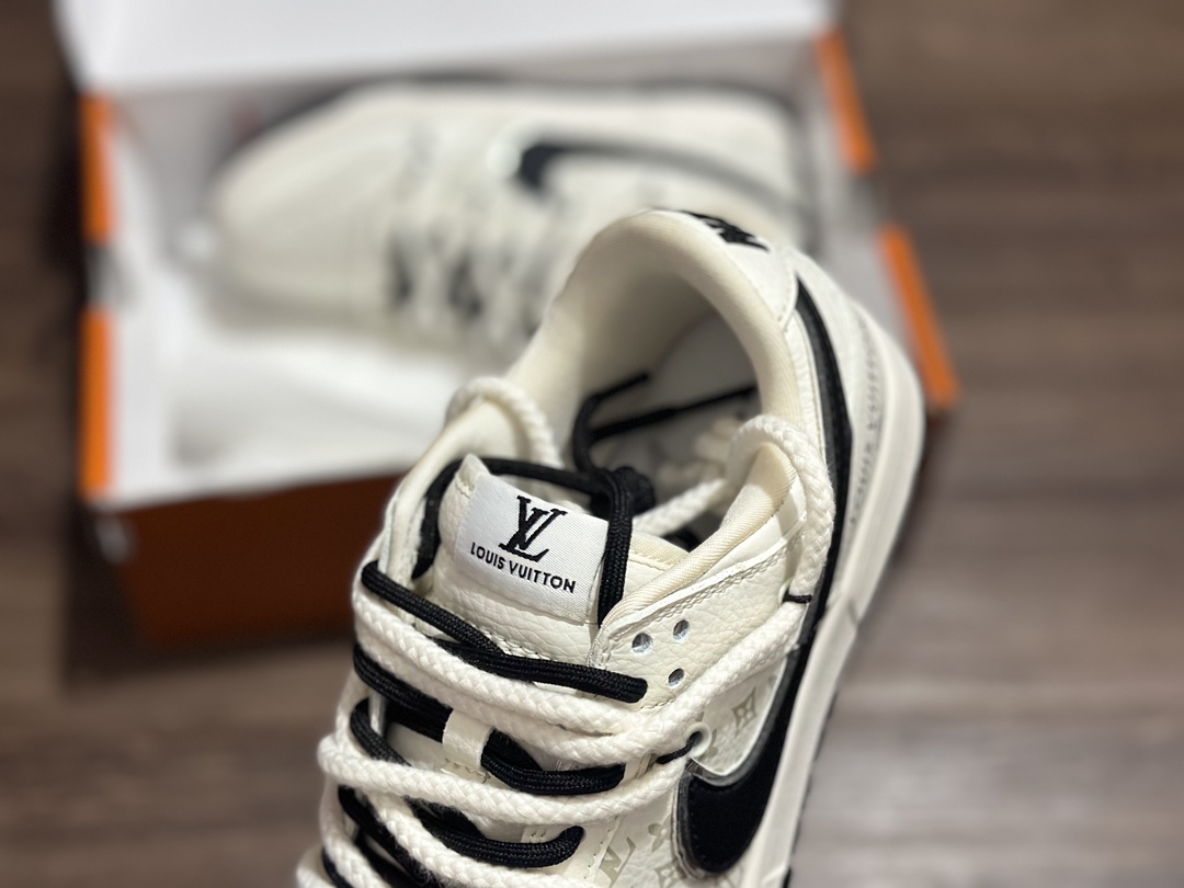 280 NIKE SB Dunk Low 双勾 绑带 LV联名 休闲运动鞋 SJ2068-243