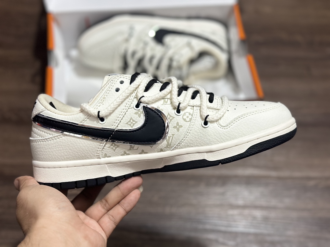 280 NIKE SB Dunk Low 双勾 绑带 LV联名 休闲运动鞋 SJ2068-243