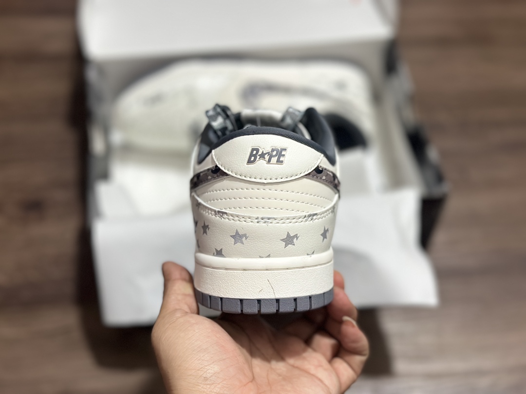 260 NIKE SB Dunk Low bape 星星 休闲运动鞋 DQ1098-351