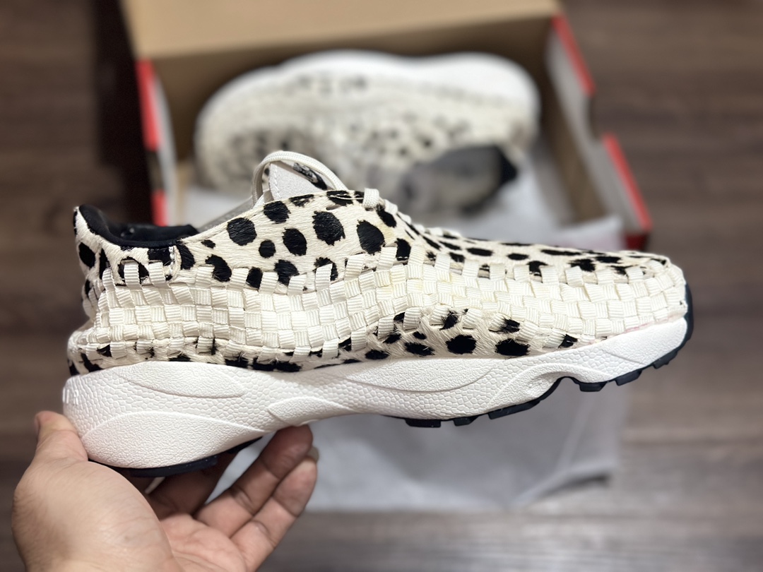 260 Nk Air Footscape Woven 耐克不对称编织防滑耐磨低帮生活休闲鞋  FB1959-102