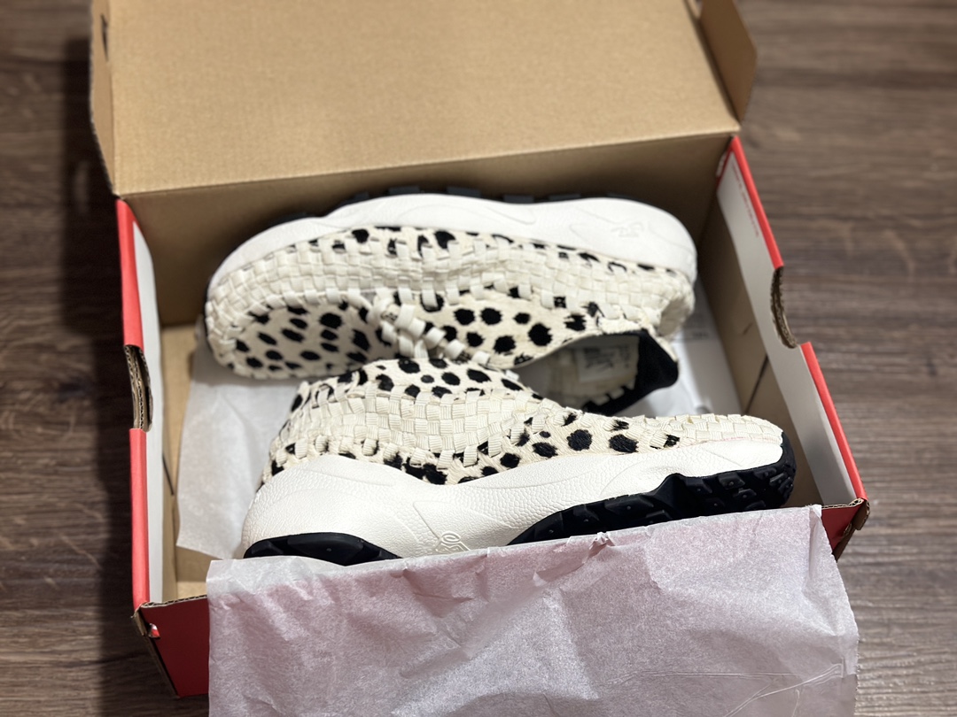 260 Nk Air Footscape Woven 耐克不对称编织防滑耐磨低帮生活休闲鞋  FB1959-102