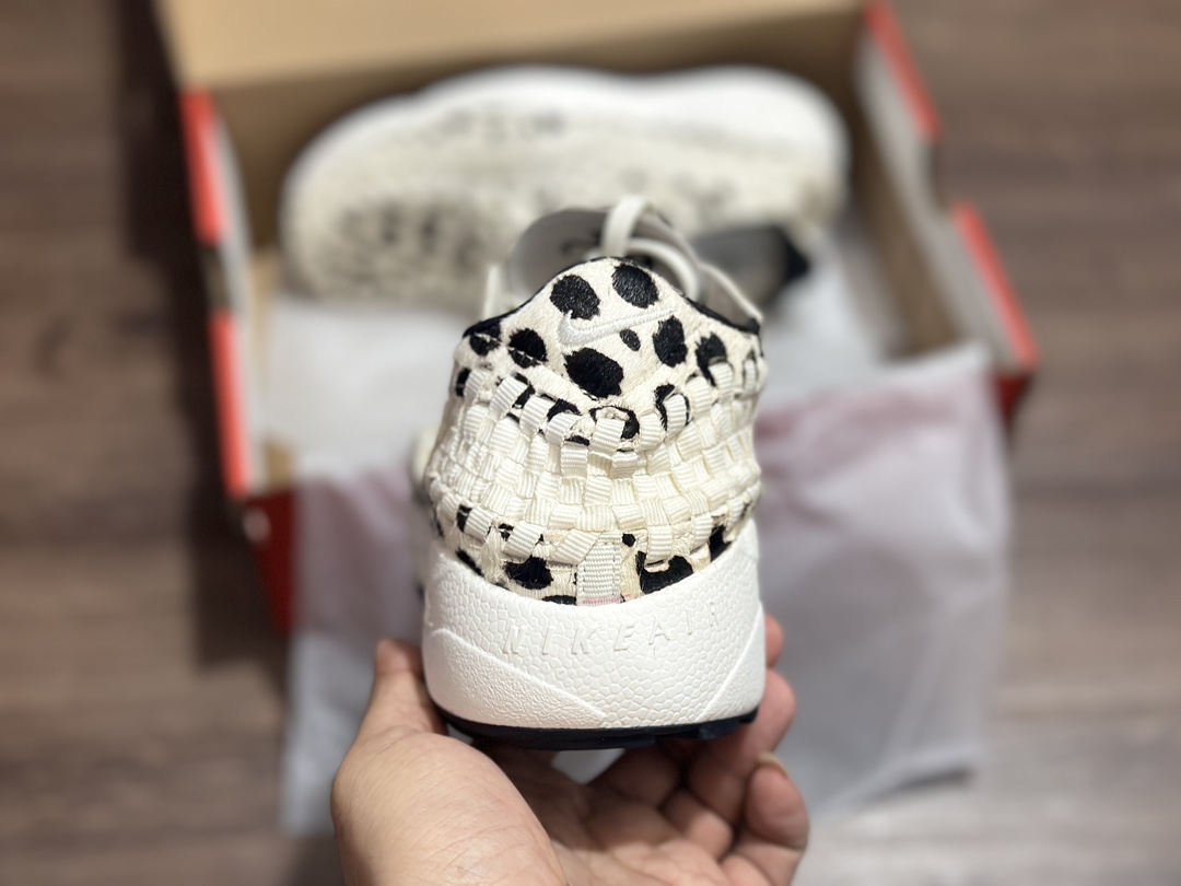 260 Nk Air Footscape Woven 耐克不对称编织防滑耐磨低帮生活休闲鞋  FB1959-102