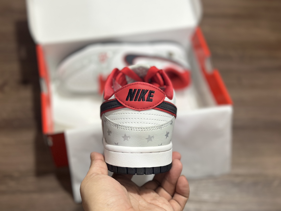 280 NIKE SB Dunk Low 白灰红 龙年限定低帮休闲运动鞋 DQ1098-367