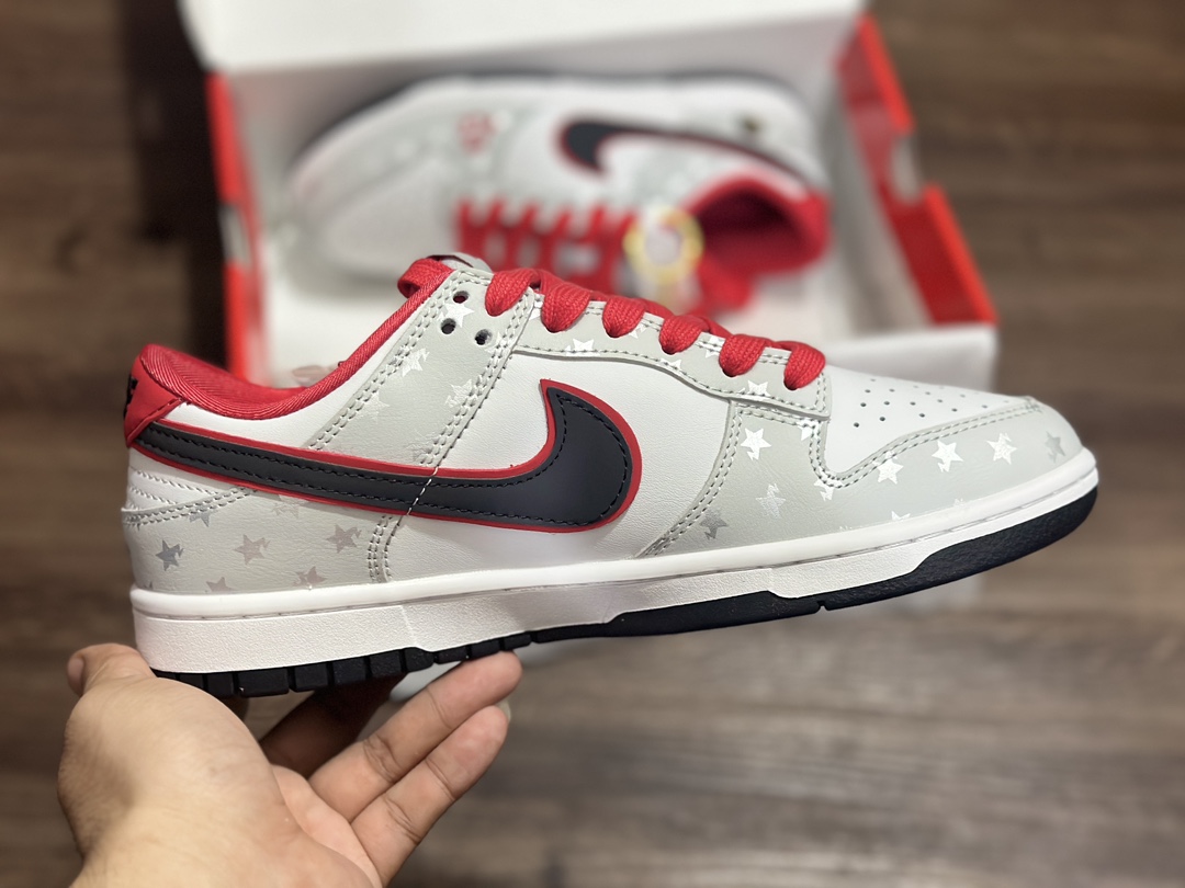 280 NIKE SB Dunk Low 白灰红 龙年限定低帮休闲运动鞋 DQ1098-367