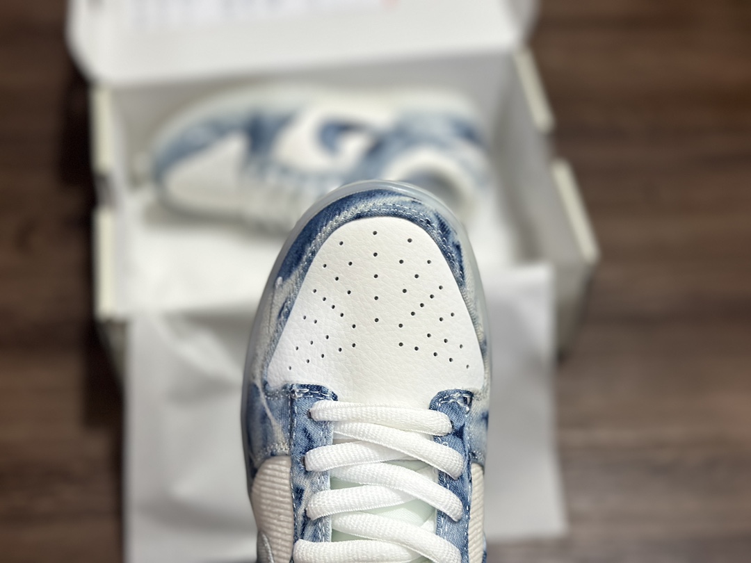 260 NIKE SB Dunk Low 双勾 牛仔白蓝低帮休闲运动鞋 JH8039-937