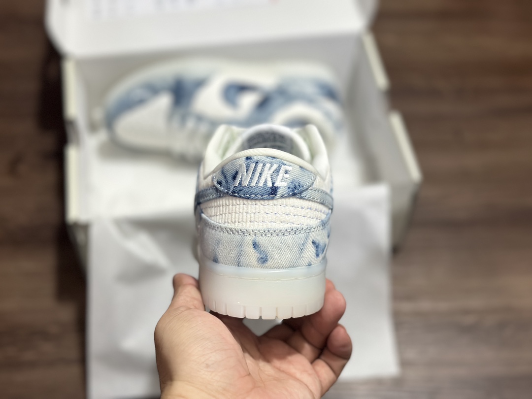 260 NIKE SB Dunk Low 双勾 牛仔白蓝低帮休闲运动鞋 JH8039-937