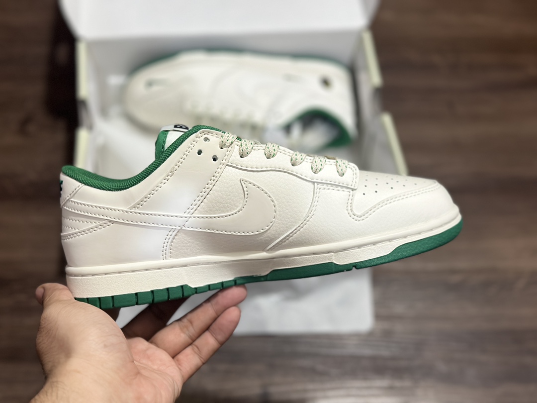 180 NIKE SB Dunk Low 白绿 四勾 bape低帮休闲运动鞋 XD6188-026