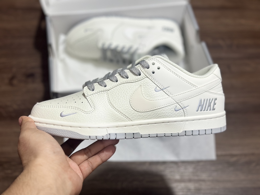 280 NIKE SB Dunk Low 白灰 四勾 低帮休闲运动鞋  NK5639-325