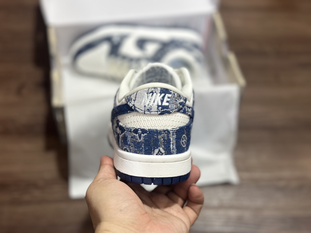 260 NIKE SB Dunk Low 牛仔蓝 LV联名低帮休闲运动鞋  JH8040-042
