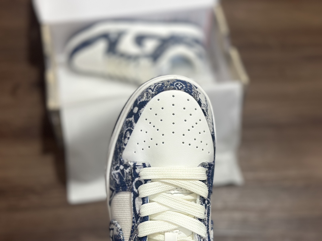 260 NIKE SB Dunk Low 牛仔蓝 LV联名低帮休闲运动鞋  JH8040-042