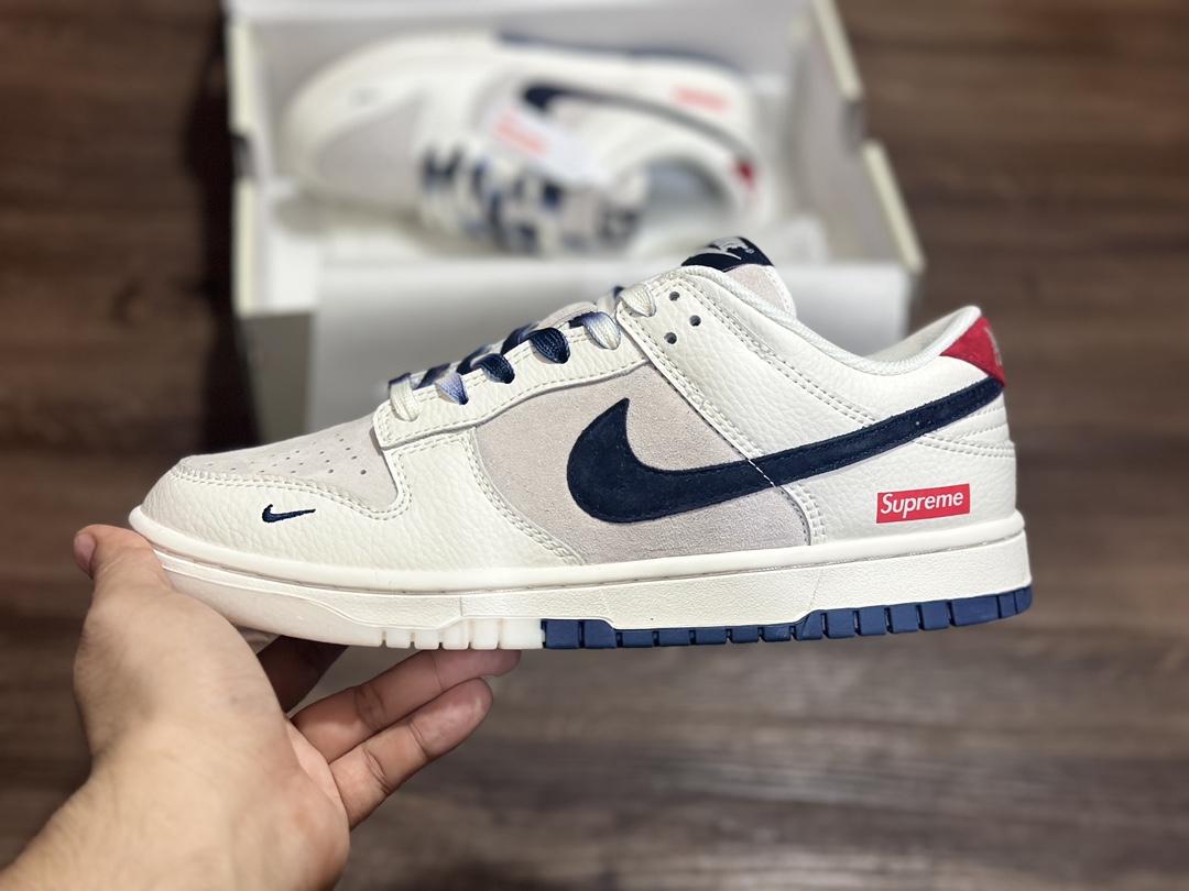 260 NIKE SB Dunk Low 双勾 supreme低帮休闲运动鞋 FC1688-142