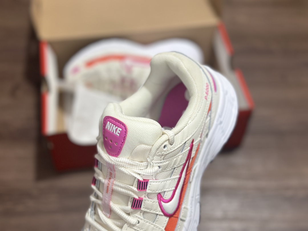220 Nike Initiator Running P-6000 米白红耐克INS 超火复古老爹跑鞋  CW1351-100