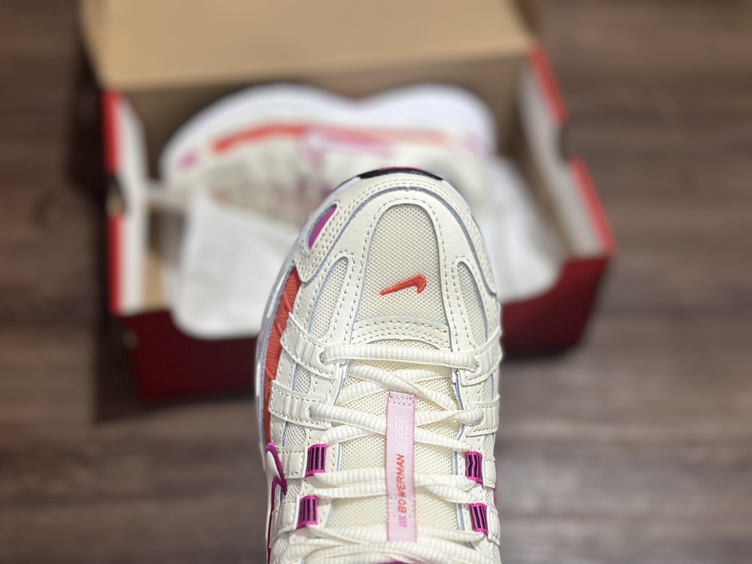 220 Nike Initiator Running P-6000 米白红耐克INS 超火复古老爹跑鞋  CW1351-100