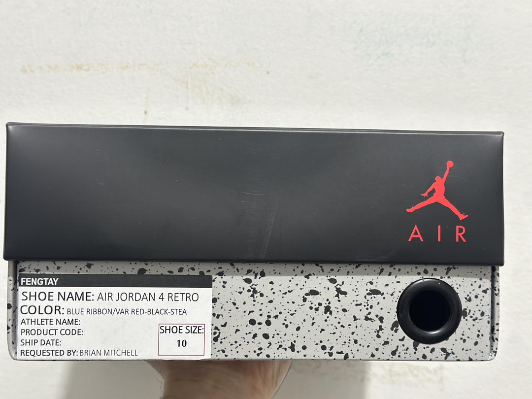 550 Air Jordan 4 Retro ”Eminem Encore” AJ4 乔4海姆蓝