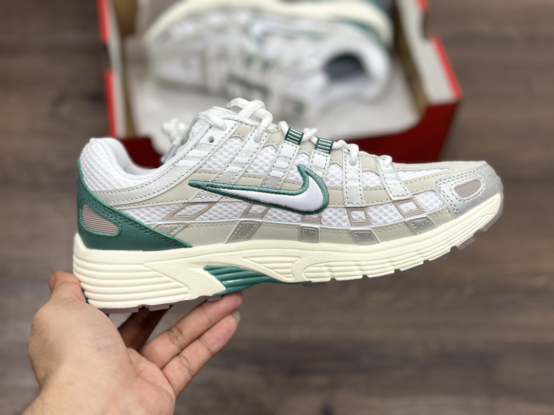 Nike Initiator Running P-6000 米黄灰绿INS 超火复古老爹跑鞋 HF4308-072