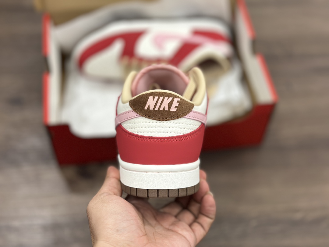 NIKE SB Dunk Low 白红 低帮休闲运动鞋 FB7910-600