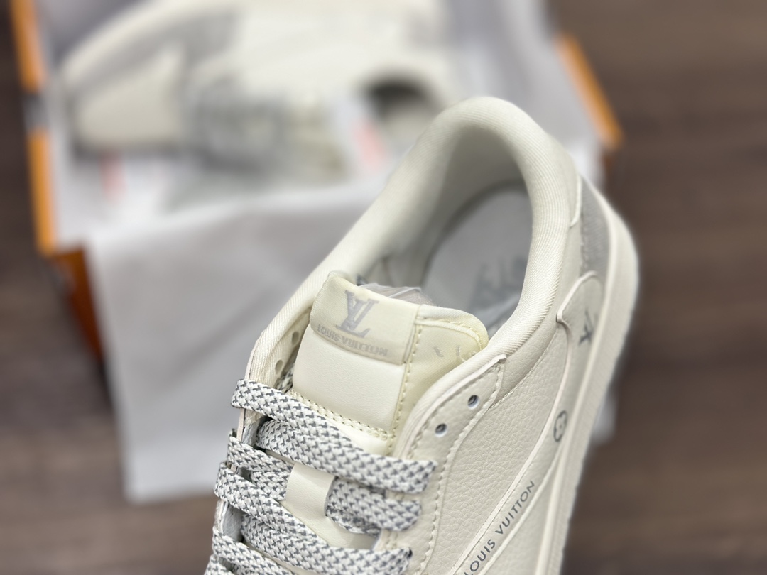 Air Jordan 1 Low LV联名 白灰倒钩 乔1低帮篮球鞋  LJ5188-004