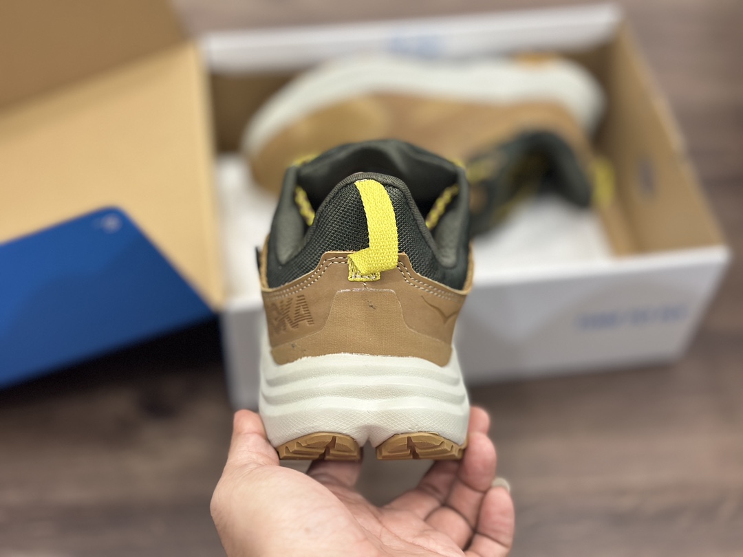 HOKA M Anacapaz Low GTX 大地黄 专业越野跑步鞋