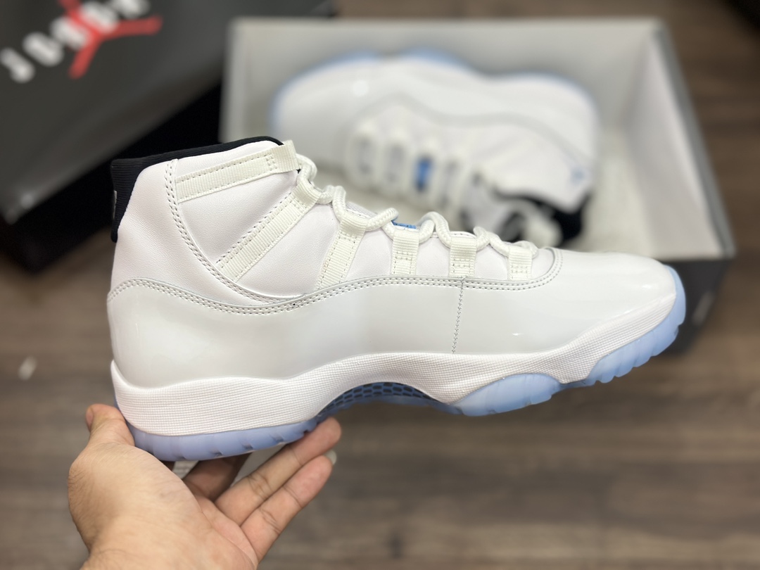 足码 Air Jordan 11 AJ11 乔11 传奇蓝高帮篮球鞋 CY8012-104