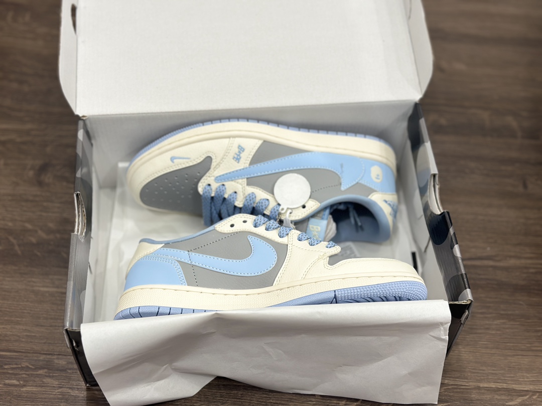 Air Jordan 1 Low LV联名 倒钩 乔1低帮篮球鞋 BB5588-004