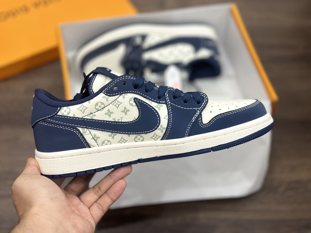 Air Jordan 1 Low LV联名 倒钩 乔1低帮篮球鞋 LX1988-103