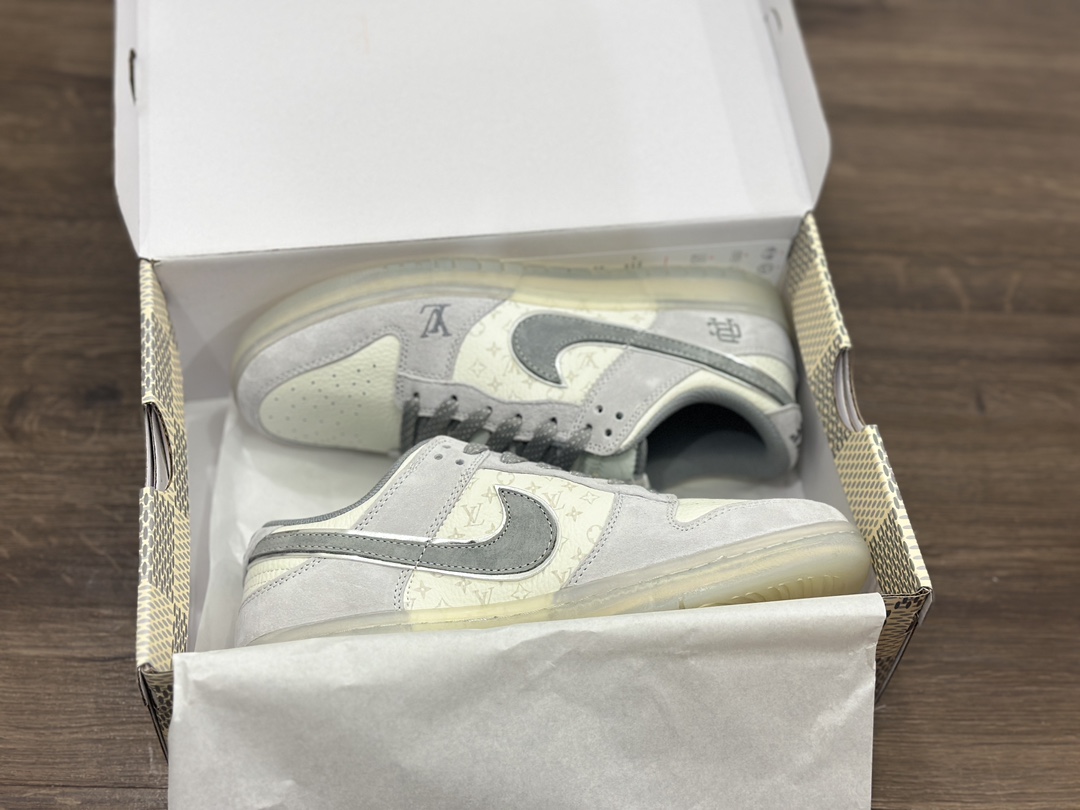 Nike SB dunk Low 双勾LV 限定低帮休闲运动滑板板鞋 CT8033-506